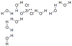 Zirconyl chloride octahydrate Structure,13520-92-8Structure