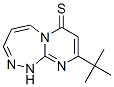 9-(1,1-二甲基乙基)-嘧啶并[2,1-c][1,2,4]三氮雜卓-7(1H)-硫酮結(jié)構(gòu)式_135200-83-8結(jié)構(gòu)式