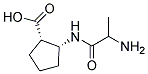 [1s-[1alpha,2alpha(s*)]]-(9ci)-2-[(2-氨基-1-氧代丙基)氨基]-環(huán)戊烷羧酸結(jié)構(gòu)式_135211-32-4結(jié)構(gòu)式