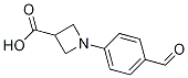 1-(4-甲?；交?氮雜丁烷-3-羧酸結(jié)構(gòu)式_1355248-05-3結(jié)構(gòu)式