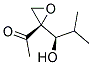 [s-(r*,s*)]-(9ci)-1-[2-(1-羥基-2-甲基丙基)環(huán)氧乙烷]-乙酮結(jié)構(gòu)式_136377-99-6結(jié)構(gòu)式
