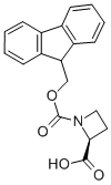 (S)-n-Fmoc-氮雜丁烷-2-羧酸結(jié)構(gòu)式_136552-06-2結(jié)構(gòu)式