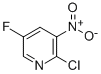 2-Chloro-5-fluoro-3-nitropyridine Structure,136888-21-6Structure