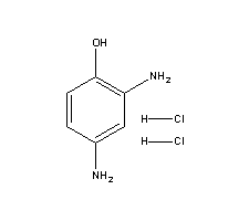 2,4-Diaminophenol dihydrochlorideStructure,137-09-7Structure 2,4-Diaminophenol dihydrochloride Structure,137-09-7Structure