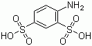 Aniline-2,4-disulfonic acid Structure,137-51-9Structure