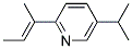 (9CI)-5-(1-甲基乙基)-2-(1-甲基-1-丙烯基)-吡啶結(jié)構(gòu)式_137013-13-9結(jié)構(gòu)式