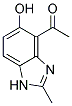 Ethanone, 1-(5-hydroxy-2-methyl-1h-benzimidazol-4-yl)-(9ci)Structure,137538-57-9Structure Ethanone, 1-(5-hydroxy-2-methyl-1h-benzimidazol-4-yl)-(9ci) Structure,137538-57-9Structure