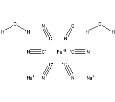 Sodium pentacyanonitrosylferrate(iii) dihydrate Structure,13755-38-9Structure