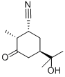 (-)-(5R,3r,2r)-5-(1-hydroxy-1-methylethyl)-3-cyano-2-methylcylohexanoneStructure,137588-59-1Structure (-)-(5R,3r,2r)-5-(1-hydroxy-1-methylethyl)-3-cyano-2-methylcylohexanone Structure,137588-59-1Structure