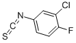 3-Chloro-4-fluorophenyl isothiocyanate Structure,137724-66-4Structure