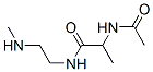 2-(乙酰基氨基)-N-[2-(甲基氨基)乙基]-丙酰胺結(jié)構(gòu)式_137938-00-2結(jié)構(gòu)式