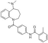 Mozavaptan Structure,137975-06-5Structure