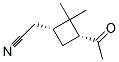 (1r-順式)-(9ci)-3-乙酰基-2,2-二甲基-環(huán)丁烷乙腈結(jié)構(gòu)式_138512-75-1結(jié)構(gòu)式