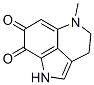 (9CI)-1,3,4,5-四氫-5-甲基-吡咯并[4,3,2-de]喹啉-7,8-二酮結構式_138683-67-7結構式