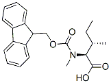 Fmoc-N-Me-Ile-OH結(jié)構(gòu)式_138775-22-1結(jié)構(gòu)式