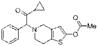 Defluoro prasugrel hydrochloride Structure,1391053-53-4Structure