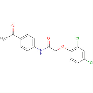 N-(4-acetylphenyl)-2-(2,4-dichlorophenoxy)-acetamideStructure,139194-57-3Structure N-(4-acetylphenyl)-2-(2,4-dichlorophenoxy)-acetamide Structure,139194-57-3Structure