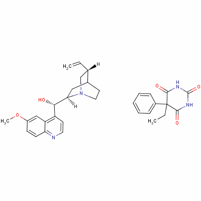 Phenobarbital quinidineStructure,1400-48-2Structure Phenobarbital quinidine Structure,1400-48-2Structure