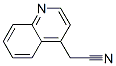 2-(Quinolin-4-yl)acetonitrile Structure,14003-46-4Structure