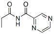 (9CI)-N-(1-氧代丙基)-吡嗪羧酰胺結構式_140670-54-8結構式