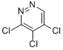 3,4,5-TrichloropyridazineStructure,14161-11-6Structure 3,4,5-Trichloropyridazine Structure,14161-11-6Structure