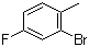 2-Bromo-4-fluorotoluene Structure,1422-53-3Structure