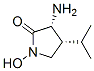 順式-(9ci)-3-氨基-1-羥基-4-(1-甲基乙基)-2-吡咯烷酮結(jié)構(gòu)式_142229-11-6結(jié)構(gòu)式