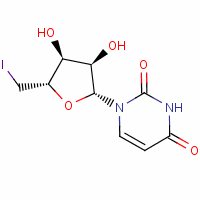Uridine, 5-deoxy-5-iodo-Structure,14259-58-6Structure Uridine, 5-deoxy-5-iodo- Structure,14259-58-6Structure