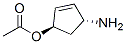 (9ci)-4-氨基-,乙酸酯(酯),(1r-反式)-2-環(huán)戊烯-1-醇結構式_142697-70-9結構式