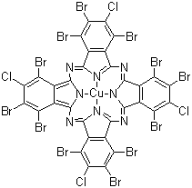 Pigment Green 36Structure,14302-13-7Structure Pigment Green 36 Structure,14302-13-7Structure