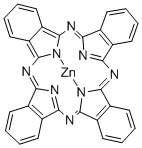 酞菁鋅結構式_14320-04-8結構式