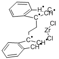 Rac-1,2-亞乙基雙(2-甲基-1-茚基)鋯(Ⅳ)二氯化物結(jié)構(gòu)式_143278-87-9結(jié)構(gòu)式