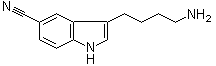 1H-indole-5-carbonitrile, 3-(4-aminobutyl)-Structure,143612-85-5Structure 1H-indole-5-carbonitrile, 3-(4-aminobutyl)- Structure,143612-85-5Structure