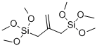 1,1-Bis(trimethoxysilylmethyl)ethyleneStructure,143727-20-2Structure 1,1-Bis(trimethoxysilylmethyl)ethylene Structure,143727-20-2Structure