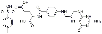 (6S)-四氫葉酸p-甲苯磺酸酯鹽結(jié)構(gòu)式_144077-69-0結(jié)構(gòu)式