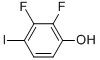 2,3-Difluoro-4-iodophenolStructure,144292-40-0Structure 2,3-Difluoro-4-iodophenol Structure,144292-40-0Structure