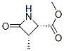 2-Azetidinecarboxylicacid,3-methyl-4-oxo-,methylester,cis-(9ci)Structure,144452-34-6Structure 2-Azetidinecarboxylicacid,3-methyl-4-oxo-,methylester,cis-(9ci) Structure,144452-34-6Structure