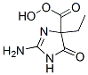 1H-imidazole-4-carboxylicacid,2-amino-4,5-dihydro-4-hydroxy-5-oxo-,ethylStructure,144776-84-1Structure 1H-imidazole-4-carboxylicacid,2-amino-4,5-dihydro-4-hydroxy-5-oxo-,ethyl Structure,144776-84-1Structure
