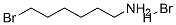 6-溴己基胺鹽酸鹽結(jié)構(gòu)式_14502-76-2結(jié)構(gòu)式