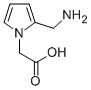 1H-pyrrole-1-aceticacid,2-(aminomethyl)-(9ci) Structure,145041-27-6Structure