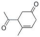 3-Cyclohexen-1-one, 5-acetyl-4-methyl-(9ci)Structure,145300-01-2Structure 3-Cyclohexen-1-one, 5-acetyl-4-methyl-(9ci) Structure,145300-01-2Structure