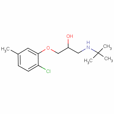 BupranololStructure,14556-46-8Structure Bupranolol Structure,14556-46-8Structure