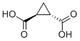 (1S,2s)-cyclopropane-1,2-dicarboxylicacid Structure,14590-54-6Structure