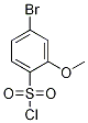 4-Bromo-2-methoxybenzene-1-sulfonylchloride Structure,145915-29-3Structure