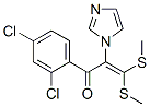 1-(2,4-二氯苯基)-2-(1H-咪唑-1-基)-3,3-雙(甲基硫代)-2-丙烯-1-酮結(jié)構(gòu)式_145935-20-2結(jié)構(gòu)式