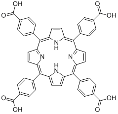 Meso-Tetra(4-carboxyphenyl)porphine Structure,14609-54-2Structure