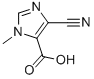 1H-imidazole-5-carboxylicacid,4-cyano-1-methyl-(9ci)Structure,146091-76-1Structure 1H-imidazole-5-carboxylicacid,4-cyano-1-methyl-(9ci) Structure,146091-76-1Structure