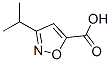 3-異丙基異噁唑-5-羧酸結(jié)構(gòu)式_14633-22-8結(jié)構(gòu)式