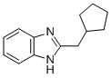 1H-benzimidazole,2-(cyclopentylmethyl)-(9ci)Structure,146350-91-6Structure 1H-benzimidazole,2-(cyclopentylmethyl)-(9ci) Structure,146350-91-6Structure