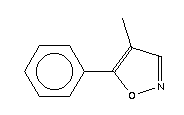 (6ci,8ci,9ci)-4-甲基-5-苯基異噁唑結(jié)構(gòu)式_14677-22-6結(jié)構(gòu)式